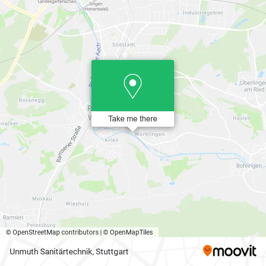 Карта Unmuth Sanitärtechnik