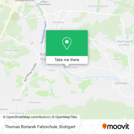 Карта Thomas Bonarek Fahrschule