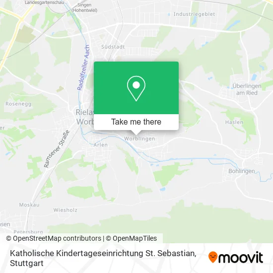 Карта Katholische Kindertageseinrichtung St. Sebastian