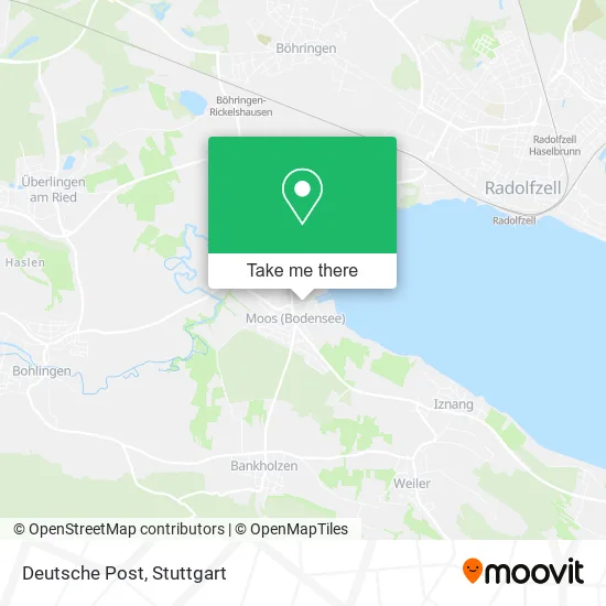 Deutsche Post map
