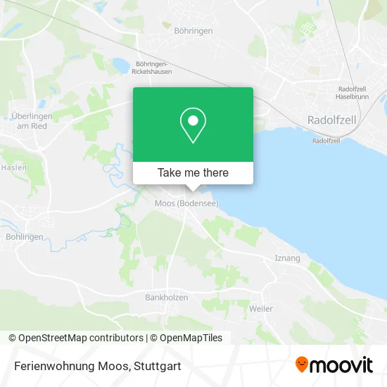 Карта Ferienwohnung Moos