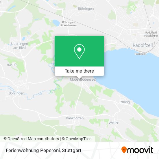 Ferienwohnung Peperoni map