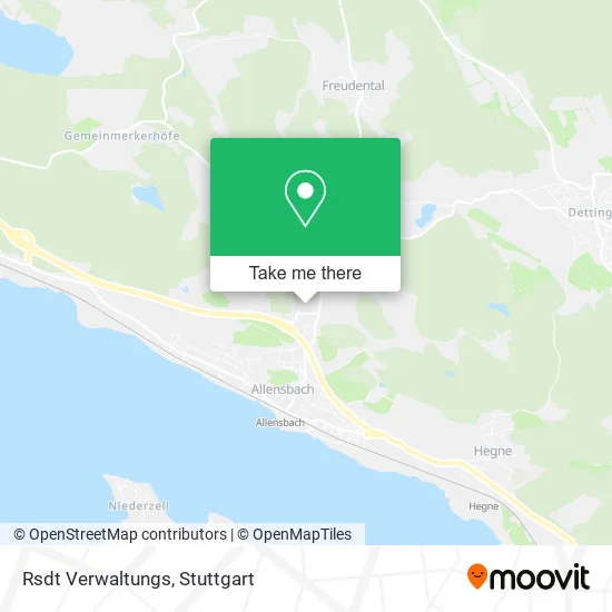 Карта Rsdt Verwaltungs