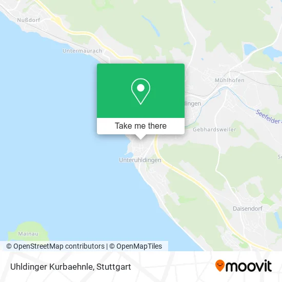 Карта Uhldinger Kurbaehnle