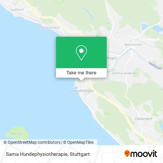 Карта Sama Hundephysiotherapie