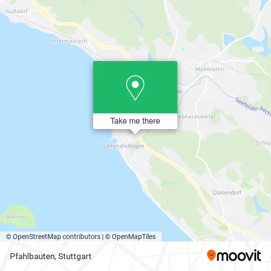 Карта Pfahlbauten