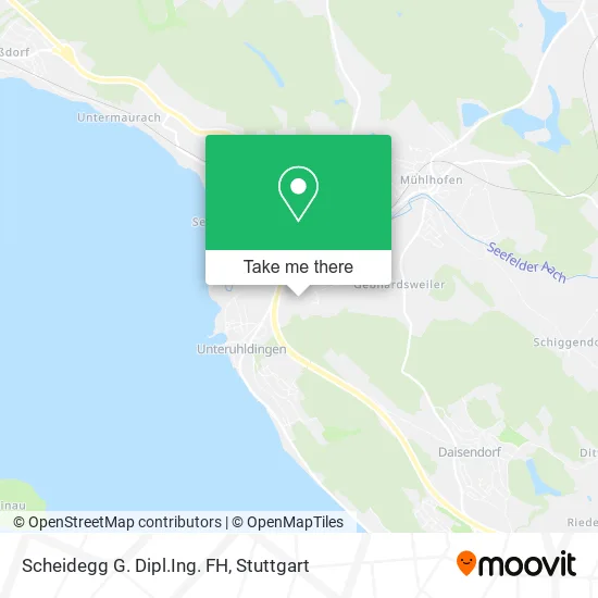 Карта Scheidegg G. Dipl.Ing. FH