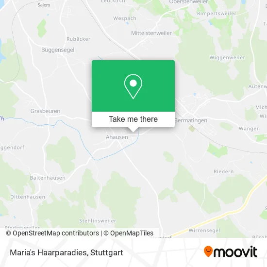 Maria's Haarparadies map