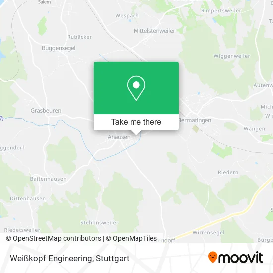Weißkopf Engineering map
