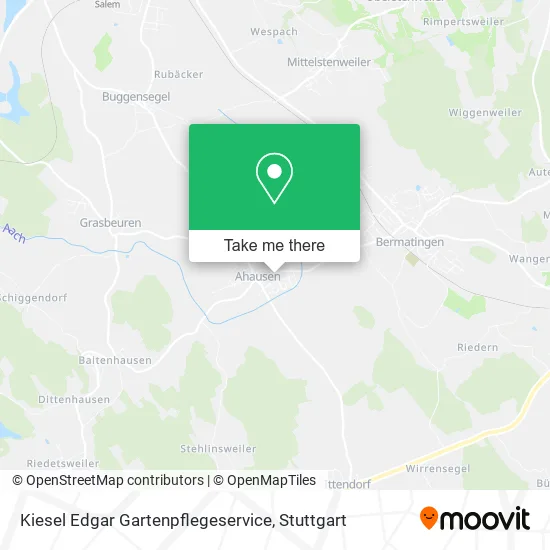 Карта Kiesel Edgar Gartenpflegeservice