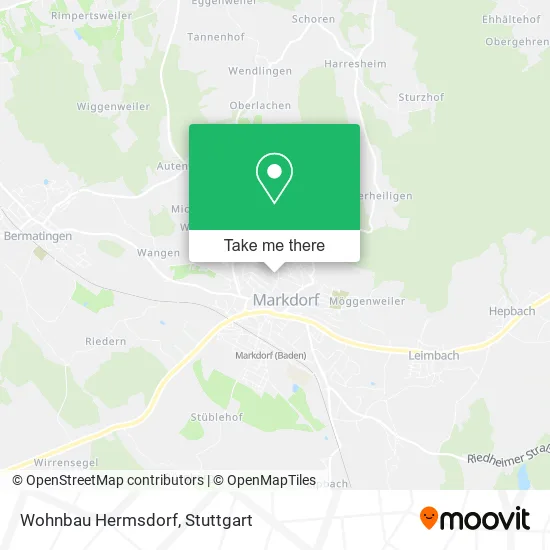 Карта Wohnbau Hermsdorf