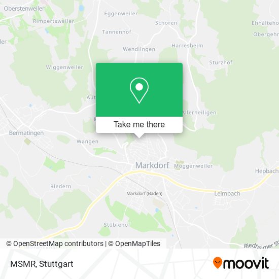Карта MSMR