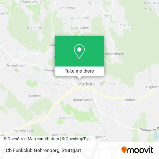 Карта Cb Funkclub Gehrenberg