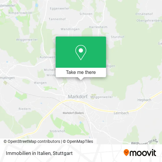 Карта Immobilien in Italien