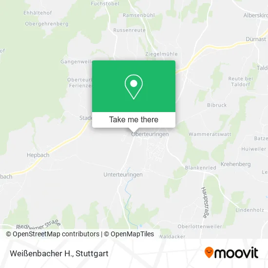 Карта Weißenbacher H.