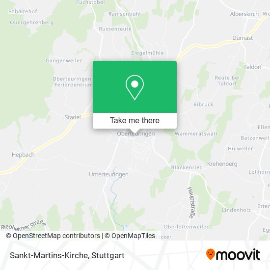 Sankt-Martins-Kirche map