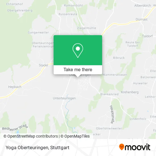 Карта Yoga Oberteuringen