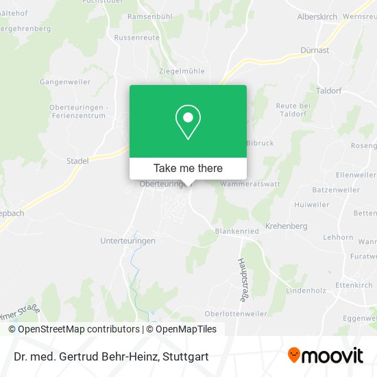 Dr. med. Gertrud Behr-Heinz map