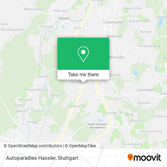 Autoparadies Hassler map