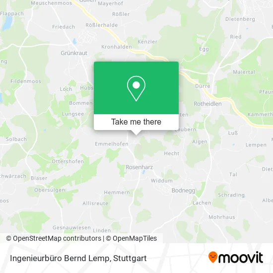 Карта Ingenieurbüro Bernd Lemp