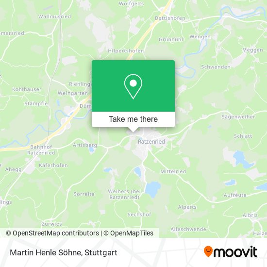 Martin Henle Söhne map