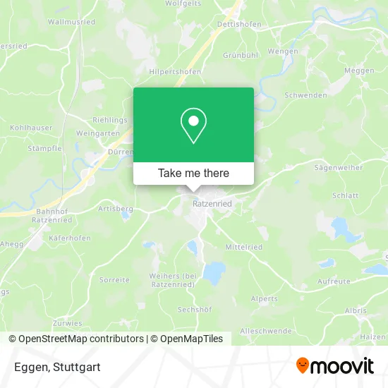 Карта Eggen