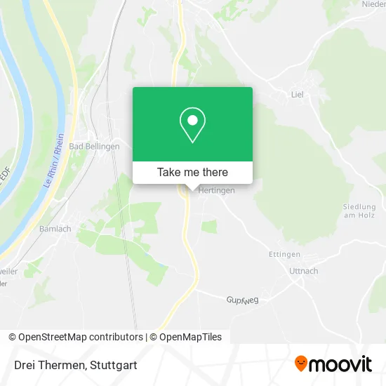 Карта Drei Thermen