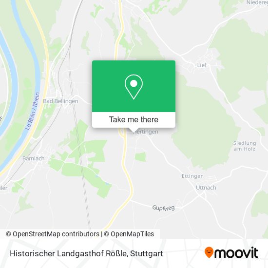 Historischer Landgasthof Rößle map