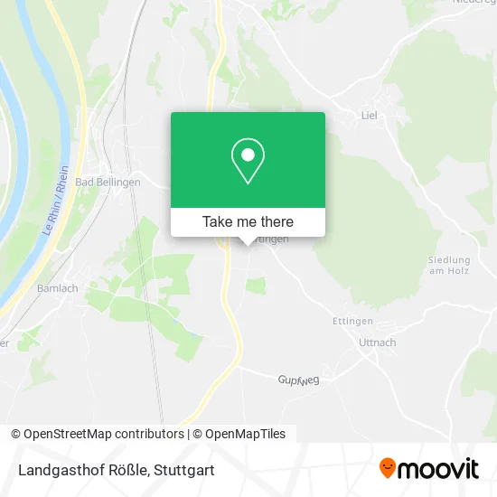 Карта Landgasthof Rößle