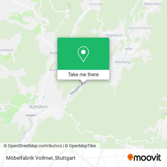 Möbelfabrik Vollmer map
