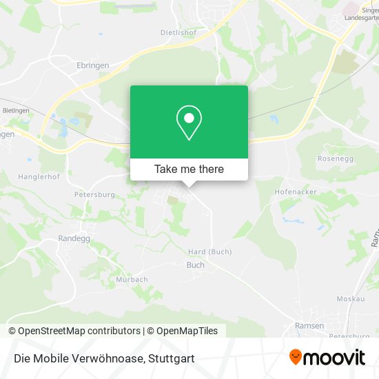 Die Mobile Verwöhnoase map