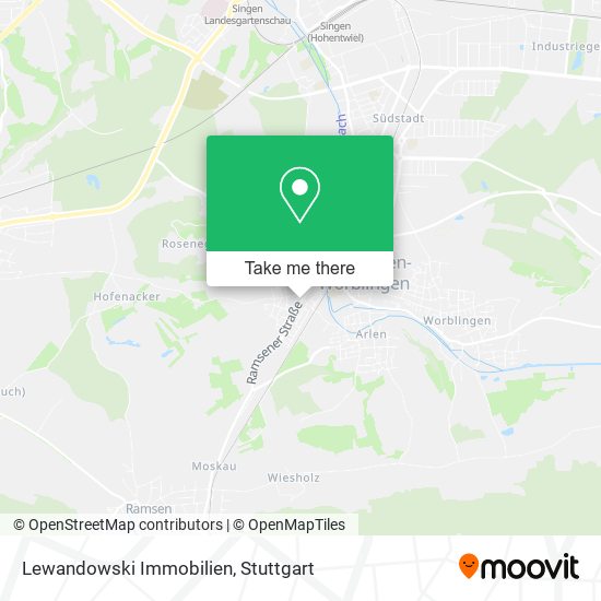 Lewandowski Immobilien map