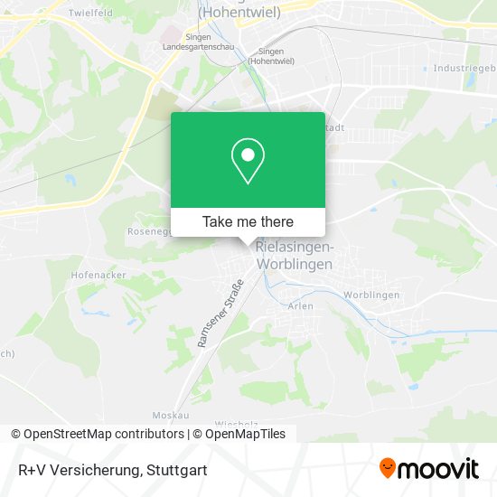 Карта R+V Versicherung