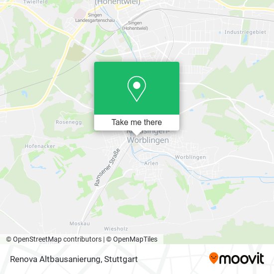 Renova Altbausanierung map