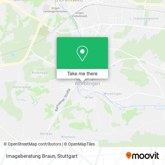 Imageberatung Braun map