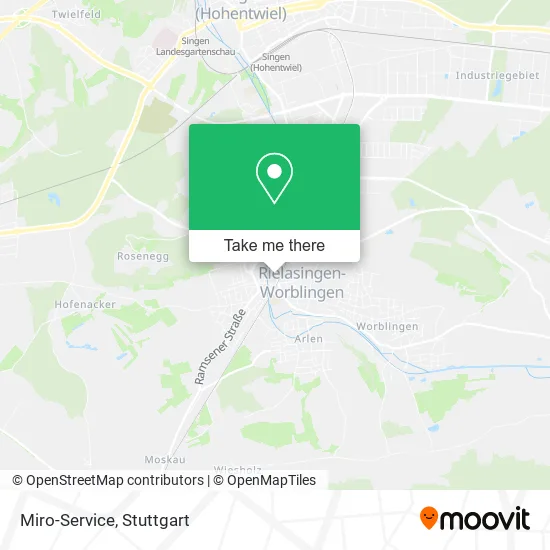 Карта Miro-Service