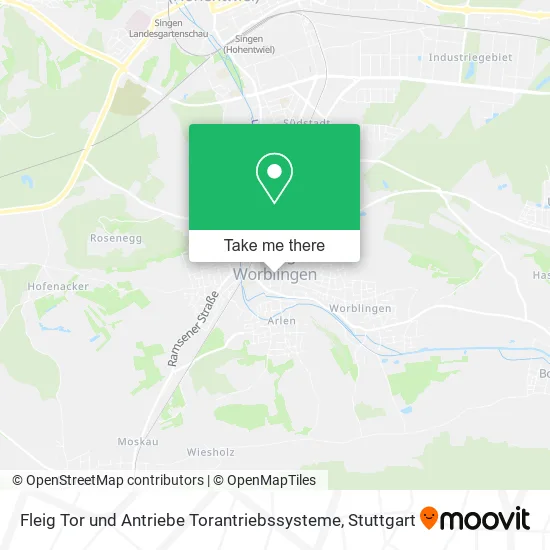 Карта Fleig Tor und Antriebe Torantriebssysteme