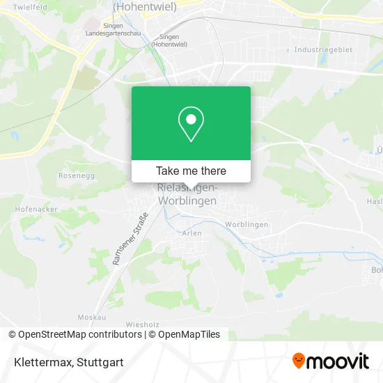 Карта Klettermax