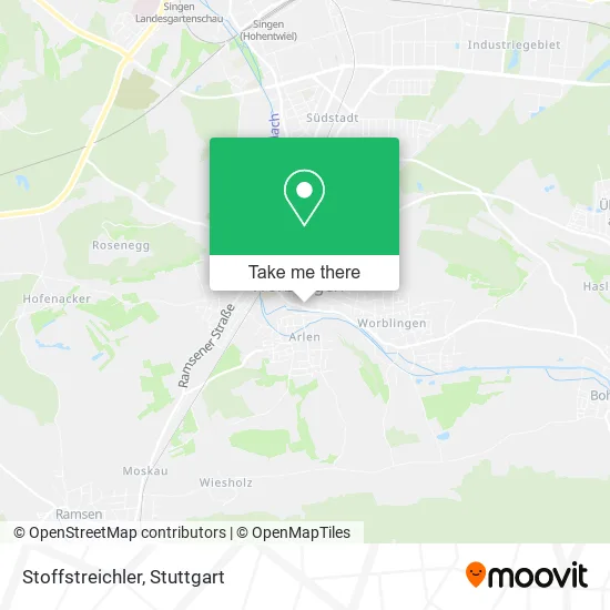 Карта Stoffstreichler