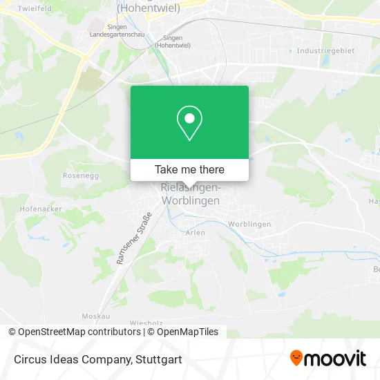 Карта Circus Ideas Company