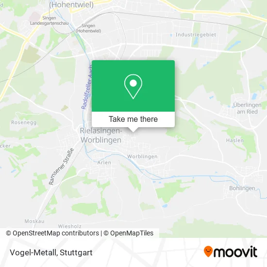 Карта Vogel-Metall