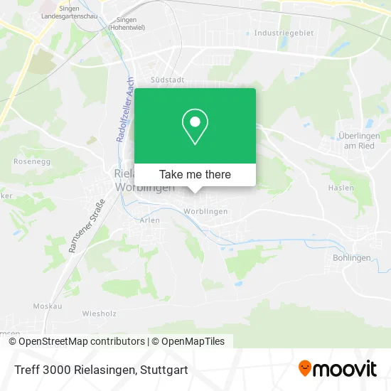 Карта Treff 3000 Rielasingen