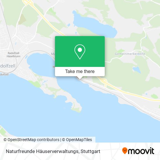 Naturfreunde Häuserverwaltungs map
