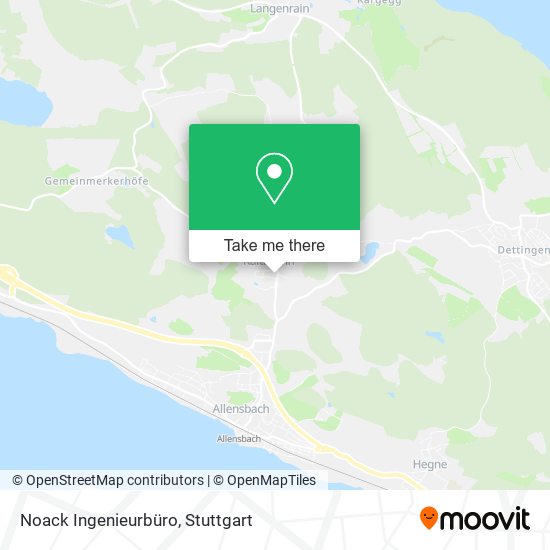 Noack Ingenieurbüro map