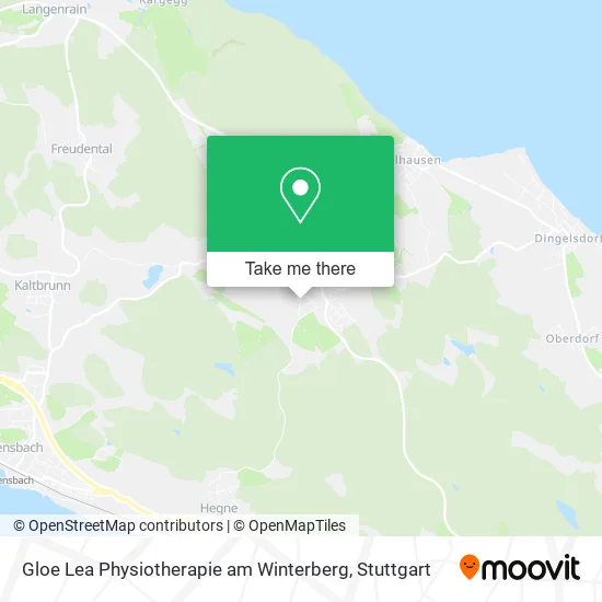 Карта Gloe Lea Physiotherapie am Winterberg