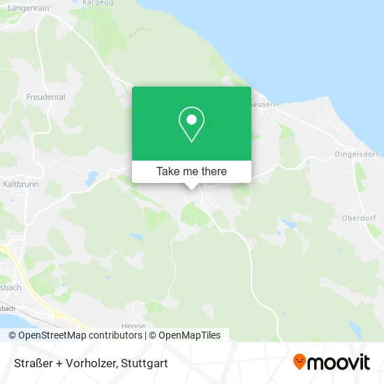 Карта Straßer + Vorholzer