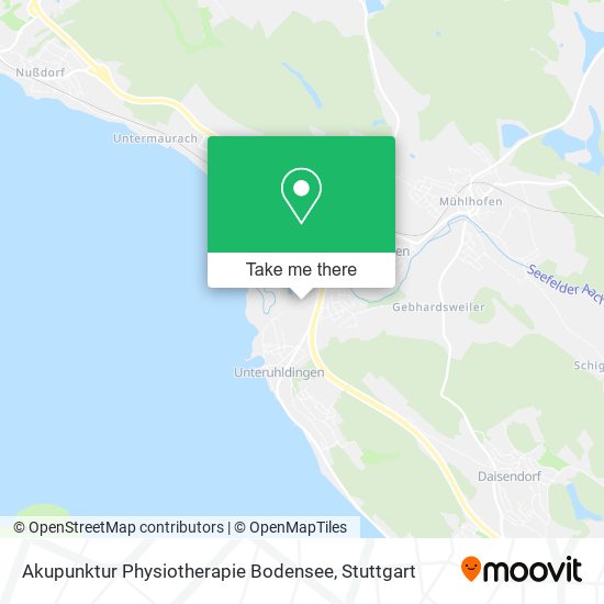 Akupunktur Physiotherapie Bodensee map