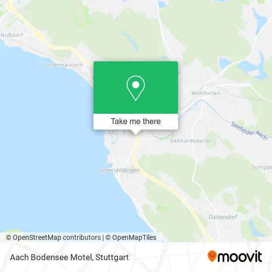 Карта Aach Bodensee Motel
