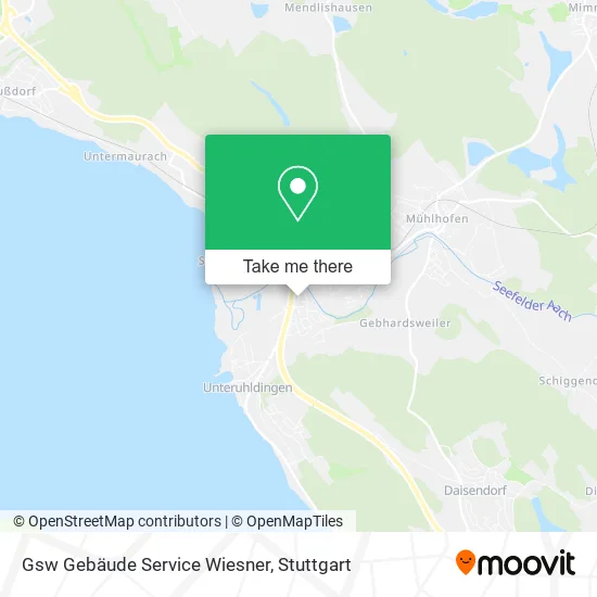 Карта Gsw Gebäude Service Wiesner