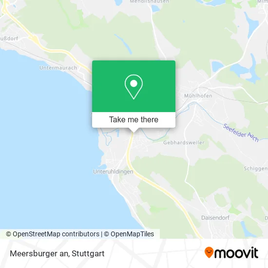 Карта Meersburger an
